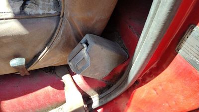 1973-1974 Chevy Silverado K10 Driver Left Front Seat Belt Retractor Oem