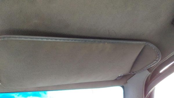 1982-1993 Chevy S10 Pickup Passenger Right Sun Visor Oem Dark Gray — photo 3