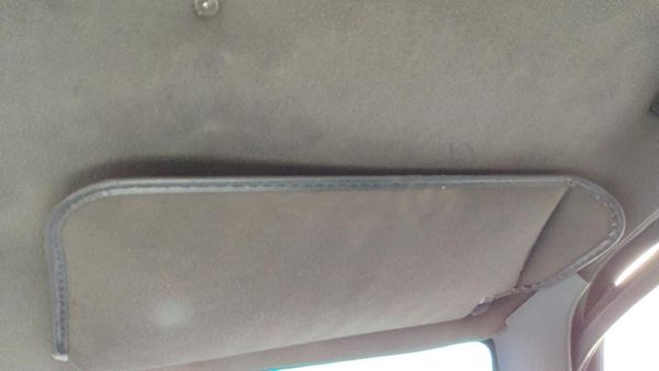1982-1993 Chevy S10 Pickup Passenger Right Sun Visor Oem Dark Gray — photo 1