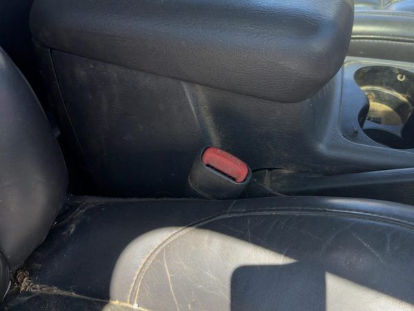 00-04 Grand Cherokee Passenger Right Front Seat Belt Buckle Receiver Gray Dlaz — photo 1