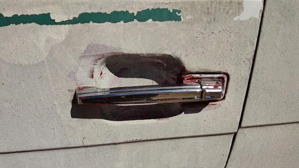 1971 Chevy Van G20 Driver Left Front Outside Door Handle Oem — photo 2