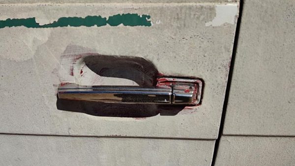 1971 Chevy Van G20 Driver Left Front Outside Door Handle Oem — photo 3