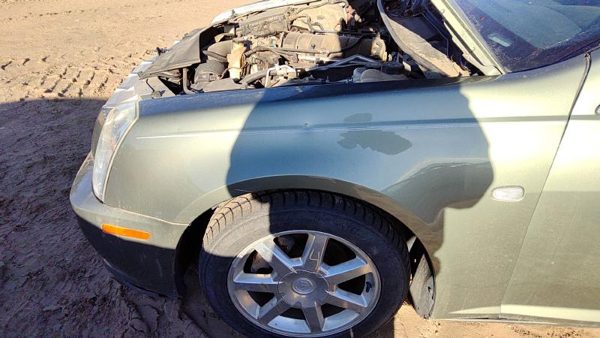 2005 Cadillac Sts Driver Left Front Fender Oem Green 92U 89022645 — photo 2