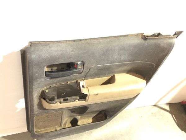 07-10 Tundra Passenger Right Rear Door Trim Panel With Switches Tan Extended Cab — photo 9
