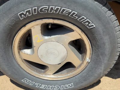 1991-1994 Ford Explorer 2 Dr 15" Aluminum Wheel Oem Factory 5 Hole Rim #2