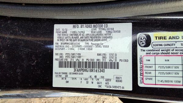 2011 Ford Fusion Lower Control Arm Front LH — photo 4