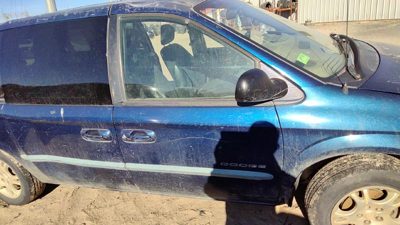 2001 Dodge Caravan Front Door RH Blue
