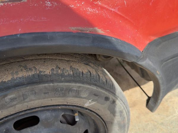 1988 Toyota Fx Passenger Right Front Wheel Flare Moulding Oem Fender Red — photo 5