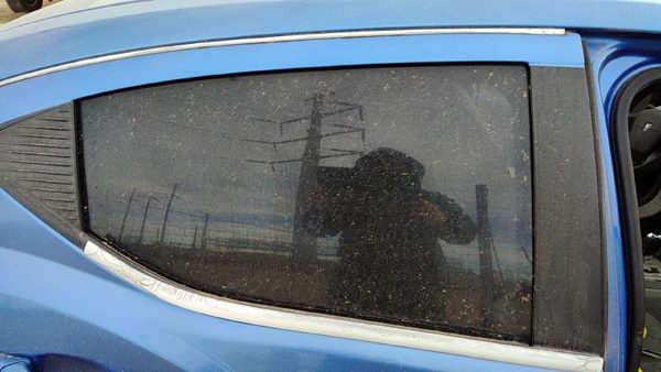2008-2014 Dodge Avenger Passenger Right Rear Side Window Door Glass Oem Back — photo 1