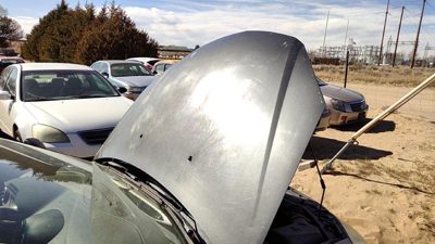 2007 Pontiac G6 Hood Granite 59U