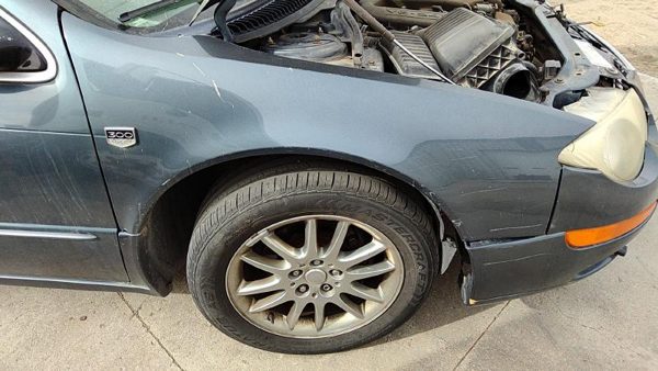 1999-2004 Chrysler 300M Passenger Right Front Fender Oem Blue Pbq 05003066Af — photo 1