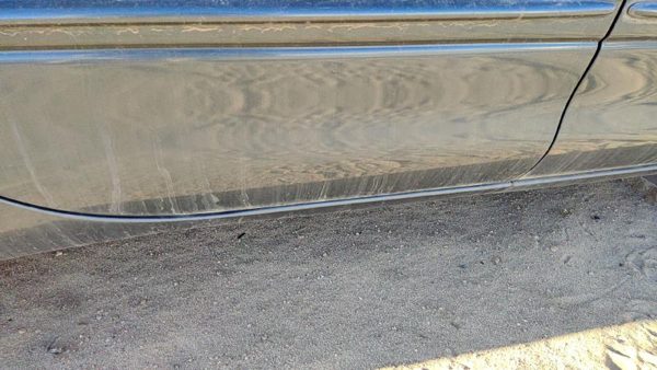 98-04 Intrepid Passenger Right Rear Lower Rocker Panel Moulding Side Steel Blue — photo 5