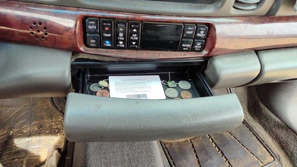 2001-2005 Buick Lesabre Slide Out Dash Coin Tray Assembly Oem Graphite 933 — photo 5