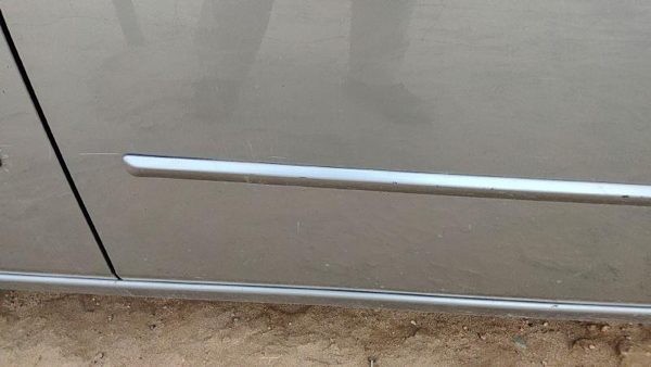 07-09 Nissan Sentra Passenger Right Front Moulding From Door Trim Strip Gray K36 — photo 2