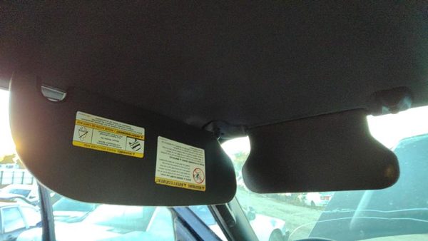 2007-2009 Ford Expedition Driver Left Sun Visor Oem 1W Black/Camel 7L1z7804105bc — photo 5