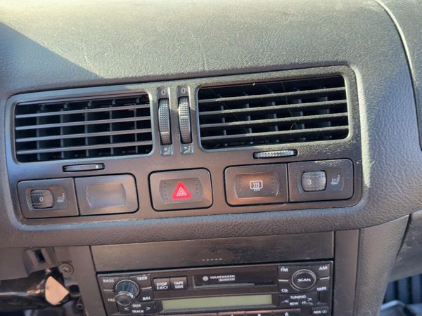 1999-2006 Vw Jetta Center Dash Heater Vent Assembly Oem Ac Black 1Jm85700223F — photo 3