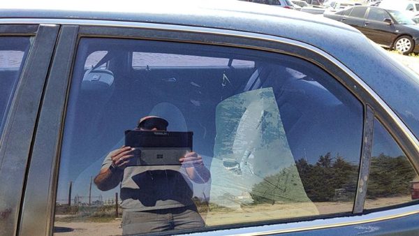 1998-2002 Honda Accord Driver Left Rear Side Window Door Glass Oem Back — photo 1