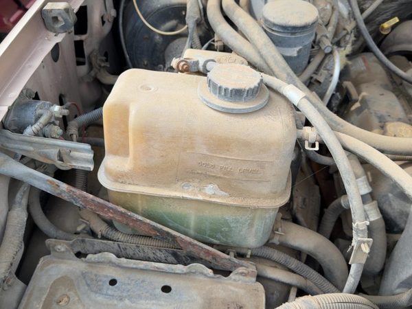 95-97 Ford F250 Coolant Reservoir Radiator Overflow Tank Bottle Oem 7.3L — photo 3