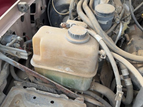95-97 Ford F250 Coolant Reservoir Radiator Overflow Tank Bottle Oem 7.3L — photo 5