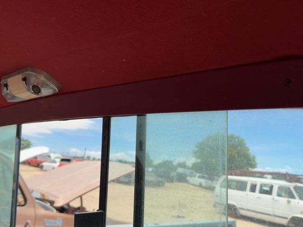 1987-1991 Ford F150 Pickup Standard Cab Back Glass Upper Plastic Trim Red — photo 2