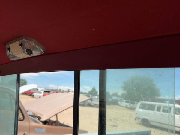 1987-1991 Ford F150 Pickup Standard Cab Back Glass Upper Plastic Trim Red — photo 4