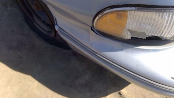 1991-1996 Chevy Caprice Front Bumper Cover Assembly Oem Blue Torn 10214403 — photo 10