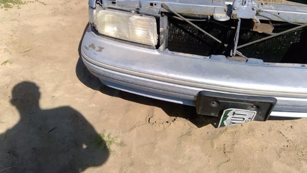1991-1996 Chevy Caprice Front Bumper Cover Assembly Oem Blue Torn 10214403 — photo 6