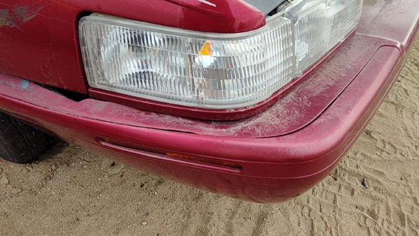 01 Cadillac Eldorado Passenger Right Trim Strip Below Headlight Crimson Red 86U — photo 4