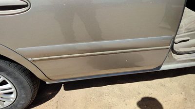 97-01 Century Passenger Right Rear Moulding From Door Back Trim Strip Gold 49U