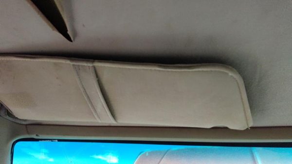 87-96 Ford F150 Driver Left Sun Visor Oem Tan — photo 4