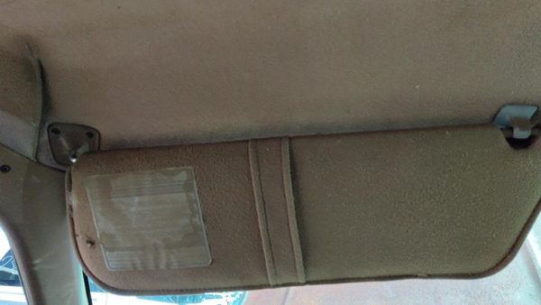 87-96 Ford F150 Driver Left Sun Visor Oem Tan — photo 6