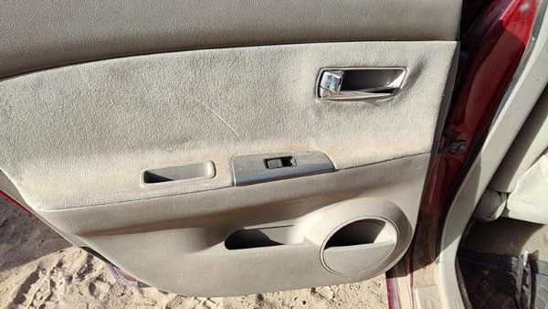 05-06 Nissan Altima Driver Left Rear Door Trim Panel With Switches Back Blond C — photo 6