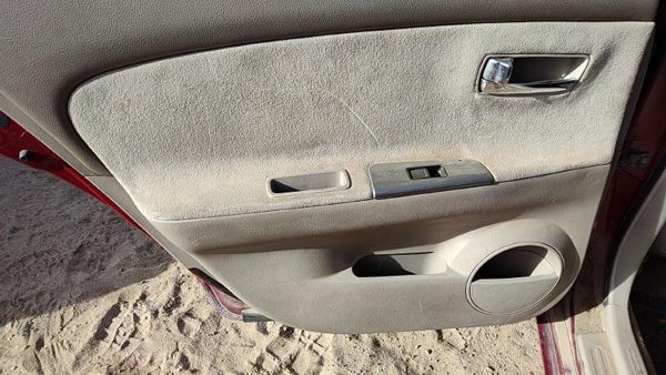 05-06 Nissan Altima Driver Left Rear Door Trim Panel With Switches Back Blond C — photo 7