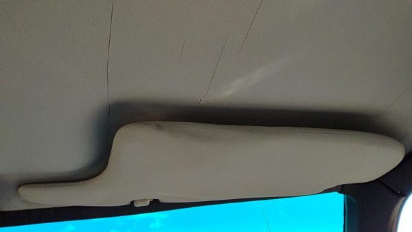 1985-1986 Toyota Camry Passenger Right Sun Visor Oem Gray — photo 3