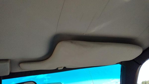 1985-1986 Toyota Camry Passenger Right Sun Visor Oem Gray — photo 1