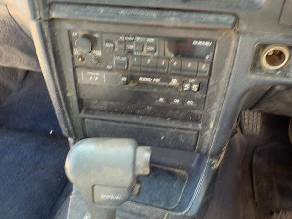 1992-1994 Subaru Legacy Rhd Trim Bezel Around Radio Surround Dash Panel Oem Gray — photo 2