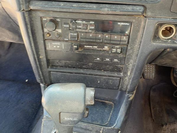 1992-1994 Subaru Legacy Rhd Trim Bezel Around Radio Surround Dash Panel Oem Gray — photo 4