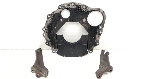 86 Isuzu Pup 2.3L 5 Speed Transmission Bell Housing Spacer Plate Bolts Brackets — photo 3