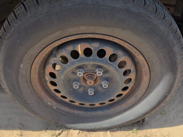 1991-1999 Olds Eighty Eight 15" Steel Wheel Oem Factory Rim #1 15X6 09592808 — photo 2