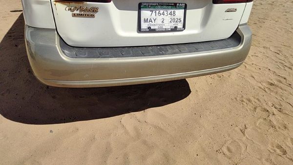 2000-2004 Legacy Outback Rear Bumper Cover Assembly Oem Back 57704Ae23a — photo 7