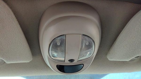 02 Pt Cruiser Center Overhead Console Dome Light Map Lamp Cubby Fl Taupe — photo 1