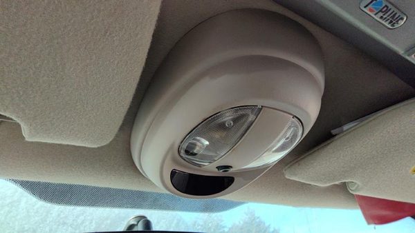 02 Pt Cruiser Center Overhead Console Dome Light Map Lamp Cubby Fl Taupe — photo 2