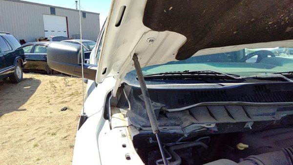 2009-2023 Dodge Ram 1500 Passenger Right Hood Hinge Assembly Oem White Pw7 — photo 3