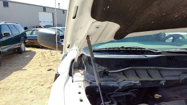 2009-2023 Dodge Ram 1500 Passenger Right Hood Hinge Assembly Oem White Pw7 — photo 2