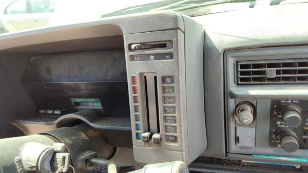 88-94 S10 Blazer Temperature Control Module In Dash Heater Ac Head Unit Oem — photo 3