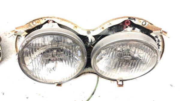 1958 Chevy 300 Driver Left Passenger Right Headlight Assembly Set Oem Bucket — photo 5