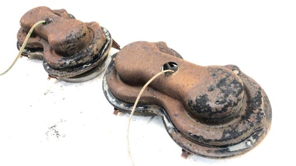 1958 Chevy 300 Driver Left Passenger Right Headlight Assembly Set Oem Bucket — photo 8