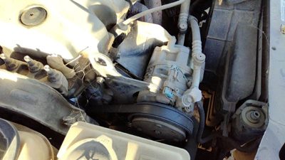 91-02 Saturn Sl1 Mount Bracket Set For Ac Compressor Oem 1.9L Sohc