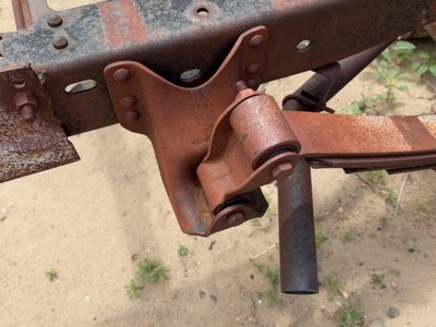 73-87 Chevy Silverado C20 Pickup Passenger Right Rear Leaf Spring Shackle 2WD