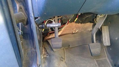 1985-1991 Chevy G20 Van Parking Brake Pedal Assembly Oem Complete Emergency Unit